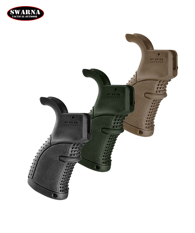 FAB DEFENSE Rubberized Ergonomic M4/M16/AR15 Pistol Grip - Swarna Tactical